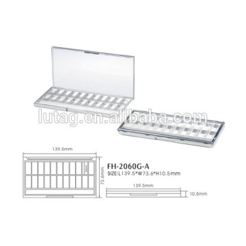 Kosmetische plastische Lidschatten Box